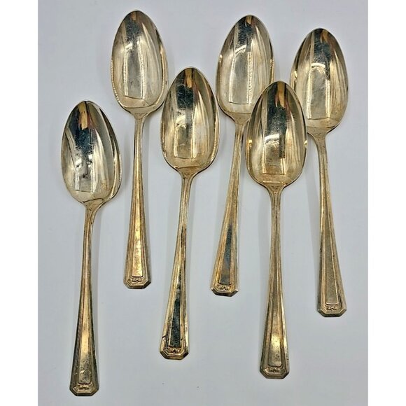 Wm. A. Rogers 25 Piece Nickel Silver Flatware Spoons Forks Knives Replacements - Picture 4 of 13